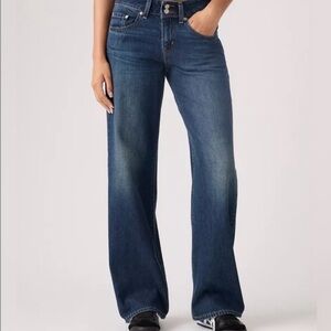 Women’s Levi’s Super Low Double-Button Relaxed Fit Jeans